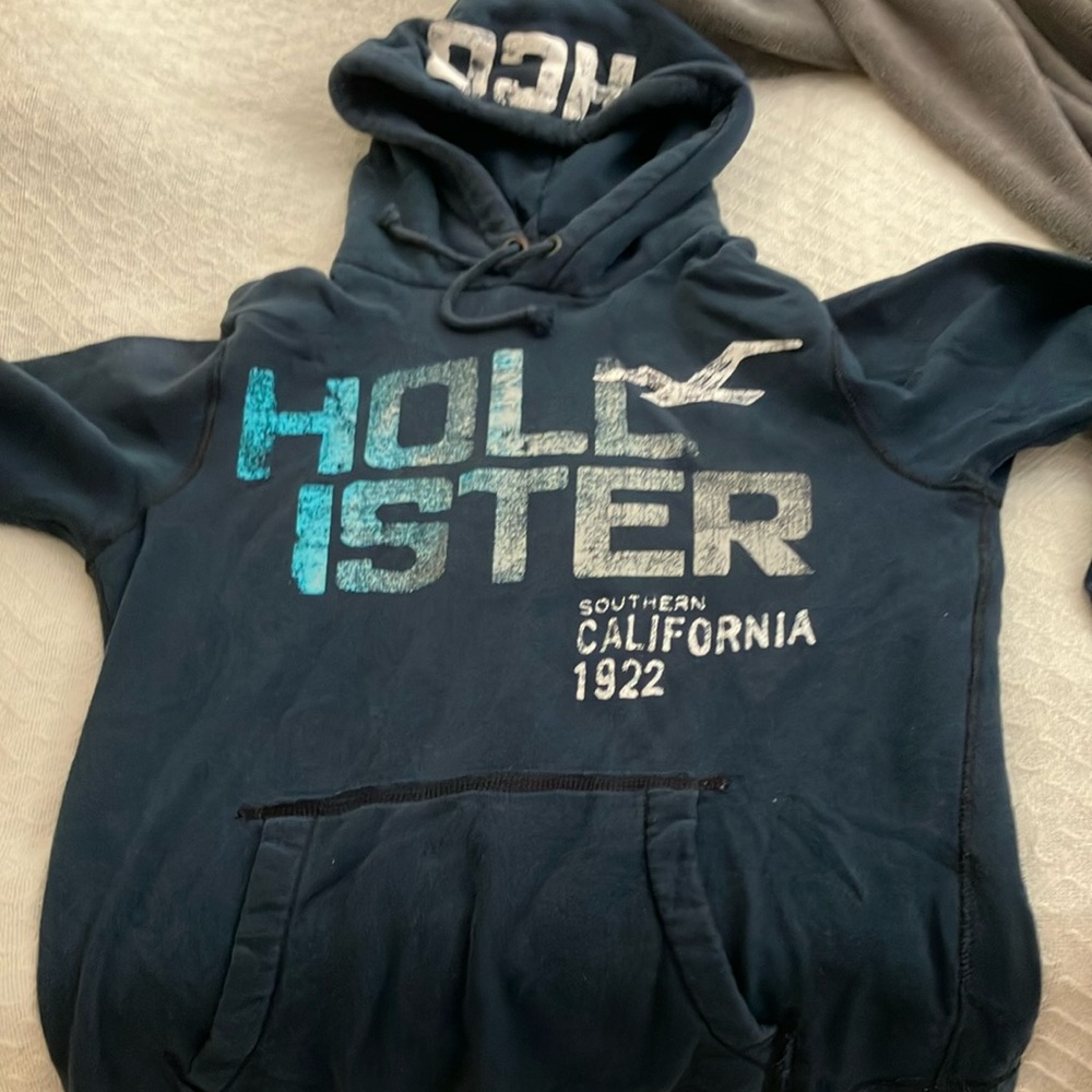 Hollister Navy Blue Hoodie